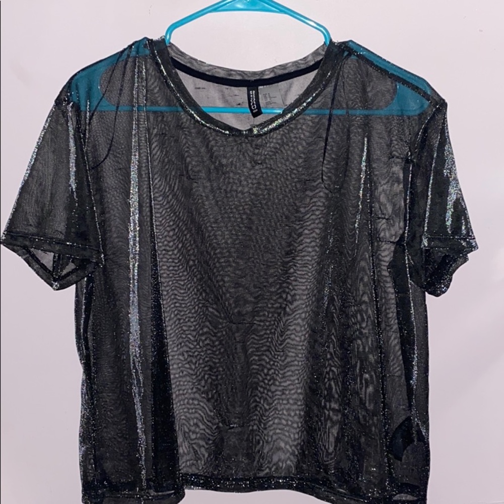 Sheer blouse